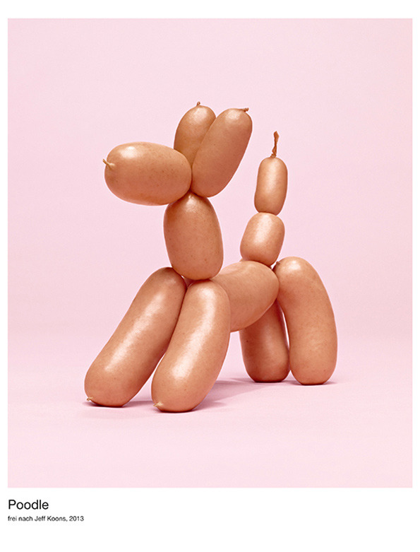 Poodle, based on Jeff Koons. Karsten Wegener, 2013